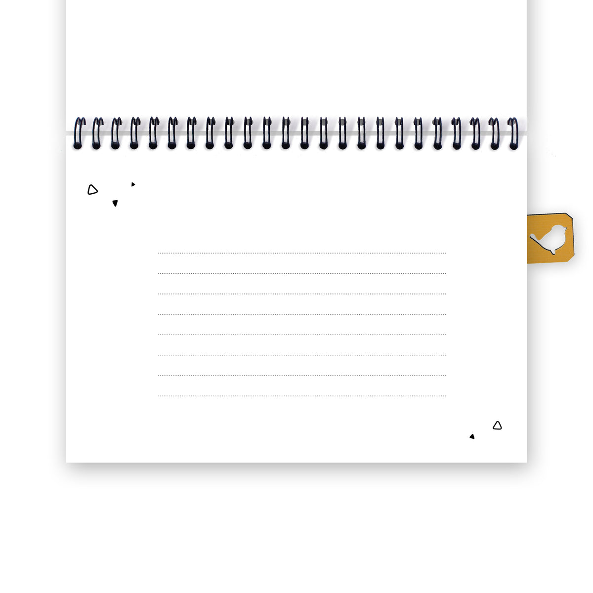 Digitaal vooraanzicht eerste pagina binnenzijde met schrijfruimte om een persoonlijke inleiding in te schrijven. 
